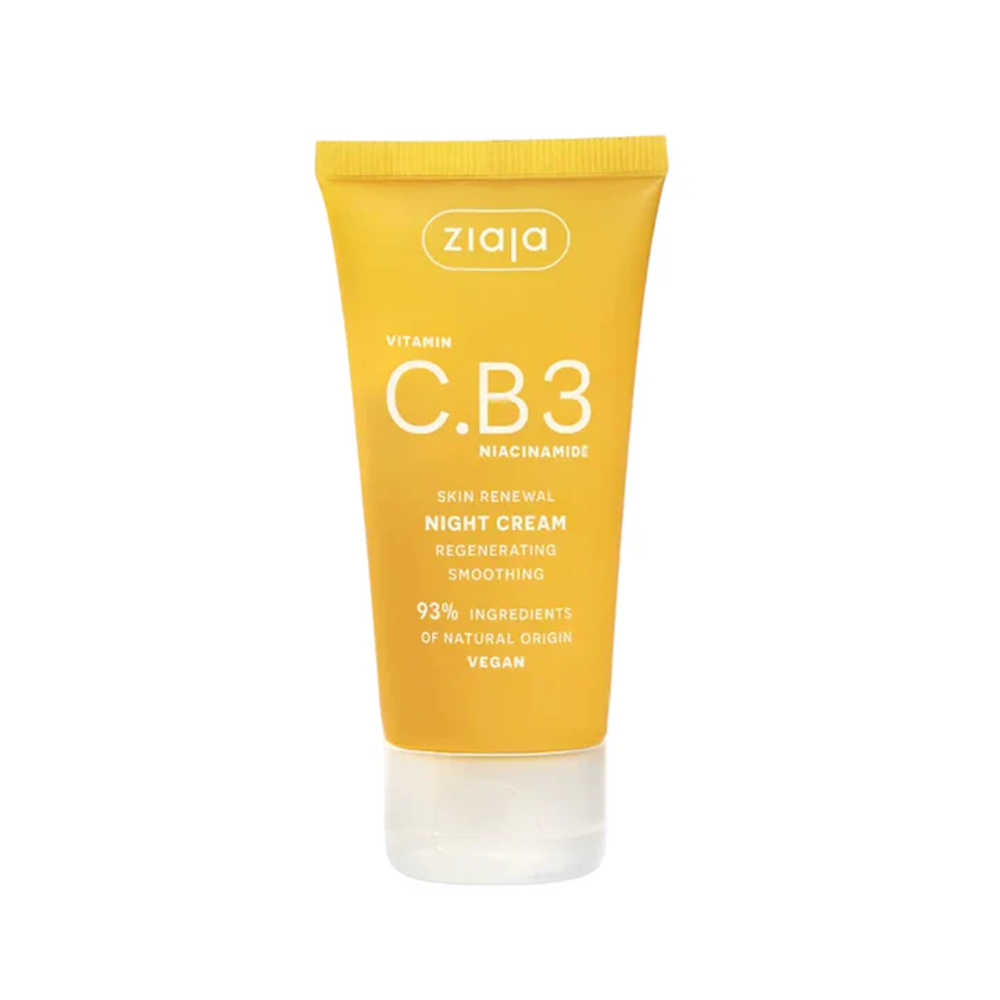 Vitamina C + B3 Niacinamida | Crema de noche alisadora y regeneradora