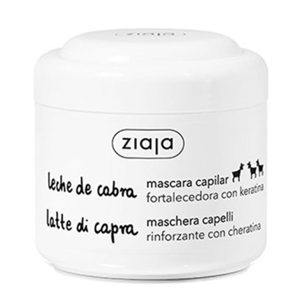 Leche de Cabra | Mascarilla capilar fortalecedora con queratina
